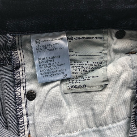 AG Adriano Goldschmied The Stilt Roll-up Cigarette 26 - Picture 7 of 7